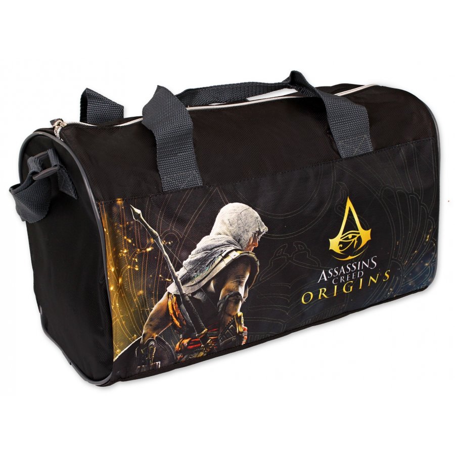 Setino · Sportovní / cestovní taška Assassin's Creed - černá - 22 x 38 x 20 cm