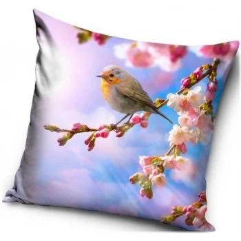 Dekorační povlak na polštář Červenka obecná