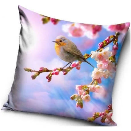 Dekorační polštář Červenka obecná