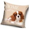 Polštář s motivem štěně Kavalier King Charles španiel ze série Sweet Home. Povlak polštáře je vyroben z příjemně jemného nemačkavého materiálu a má zapínání na zip. Obě strany zdobí stejný obrázek. Výplň je zašitá ve vlastním obalu. Je tedy vyjímatelná pro snazší údržbu povlaku. Rozměr polštáře je cca 40 x 40 cm ± 2 cm.
TIP • Pokud jste milovníky psů, prohlédněte si celou naši nabídku produktů s motivem Zvířata.