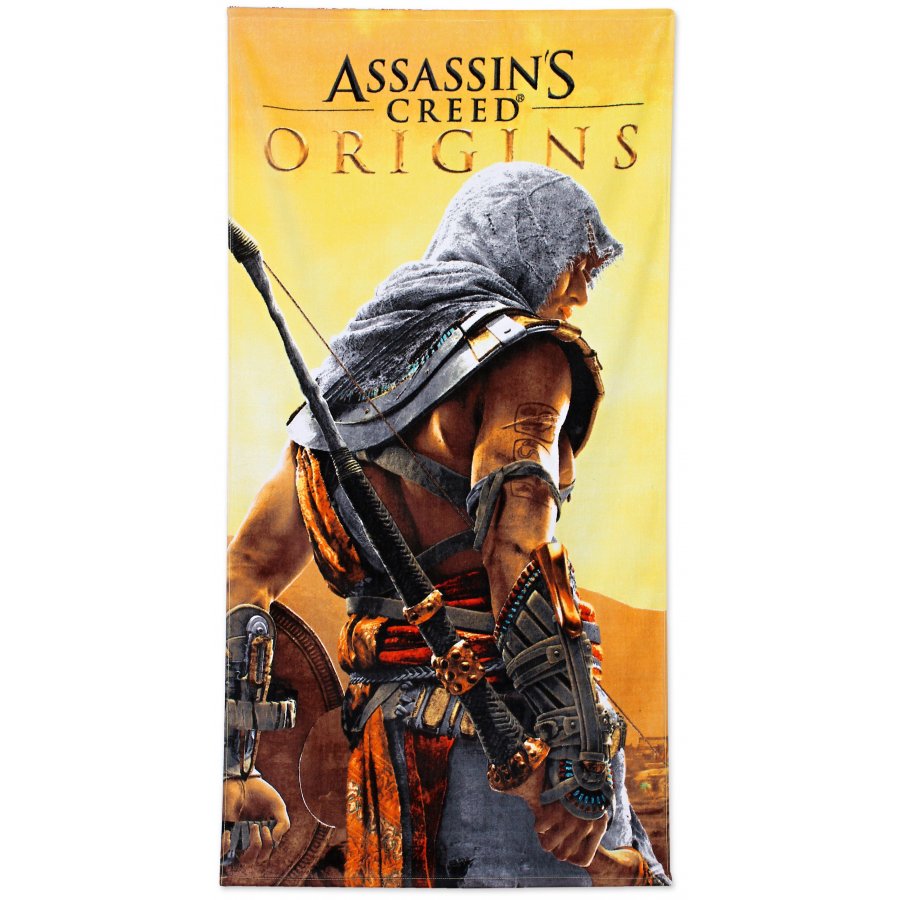 Setino · Plážová premium osuška Assassin's Creed Origins - 70 x 140 cm