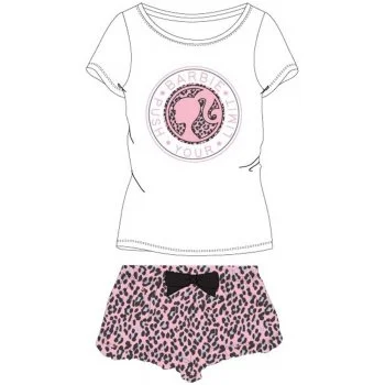 Dámské krátké pyžamo Barbie