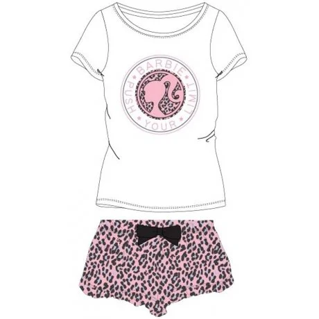 Dámské krátké pyžamo Barbie