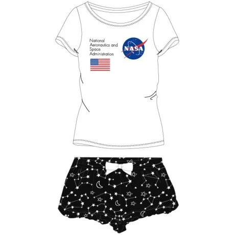 Dámské krátké pyžamo NASA