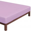 Jersey prostěradlo na jednolůžko - 90 x 200 cm - fialkové