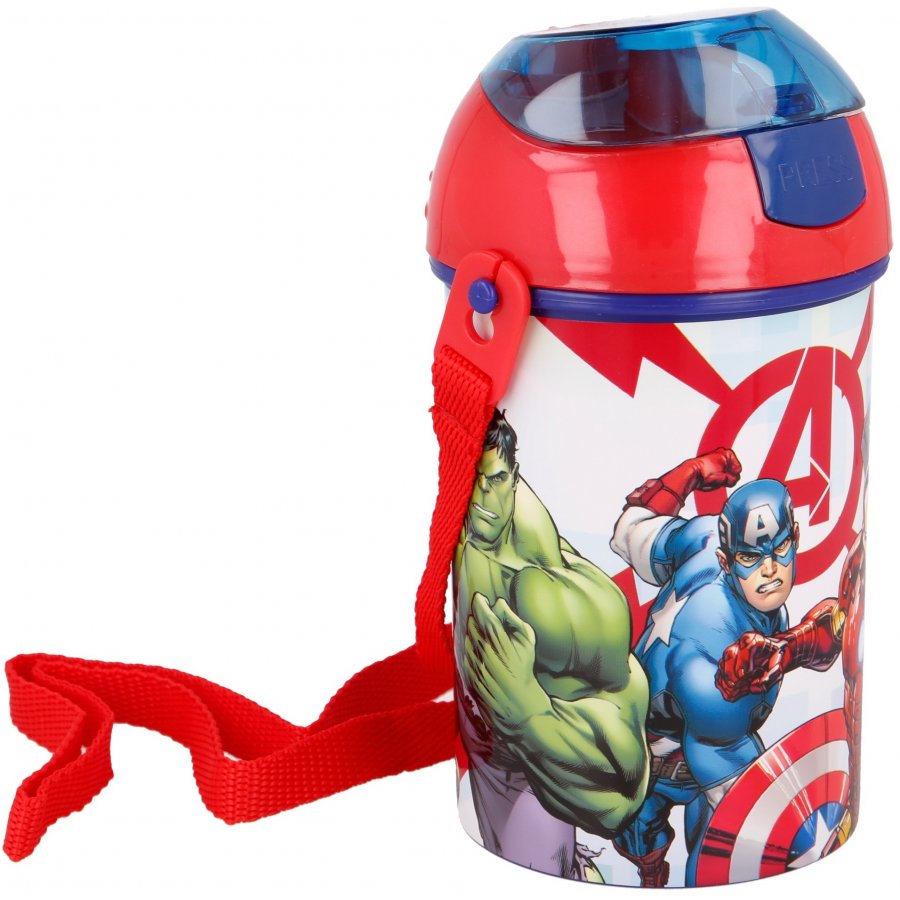 Stor · Plastová láhev na pití s víčkem Avengers - MARVEL - 450 ml