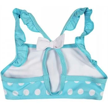 Dívčí dvoudílné plavky Minnie Mouse s puntíky