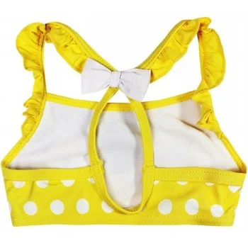 Dívčí dvoudílné plavky Minnie Mouse s puntíky