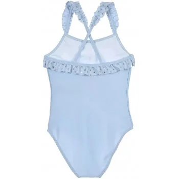 Dívčí jednodílné plavky s volánky Ledové království - Elsa