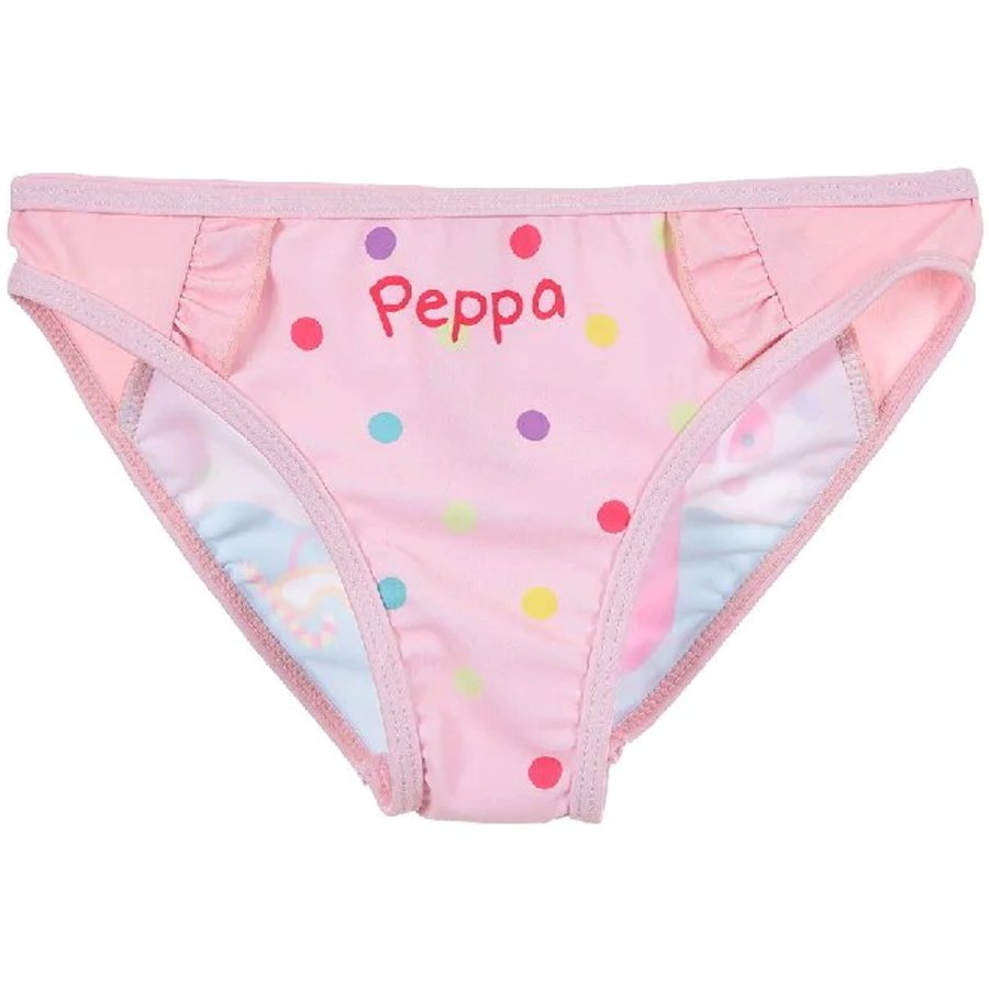 SunCity · Dívčí plavkové kalhotky / spodní díl plavek Prasátko Peppa / Peppa Pig Růžová EU 102