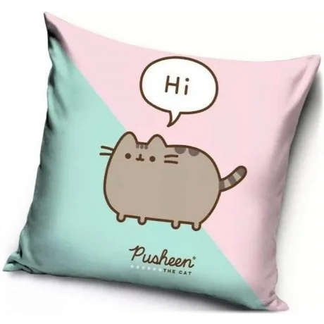 Povlak na polštář Kočička Pusheen Hi