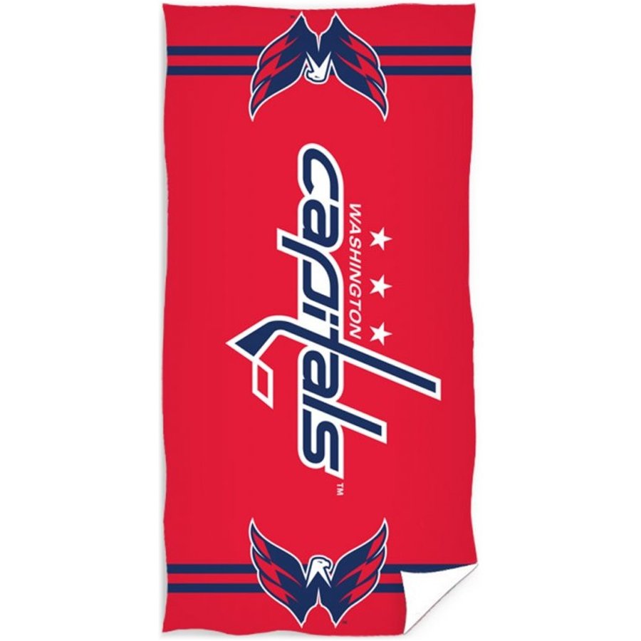 TipTrade (CZ) · Hokejová bavlněná osuška NHL Washington Capitals - 100% bavlna - 70 x 140 cm