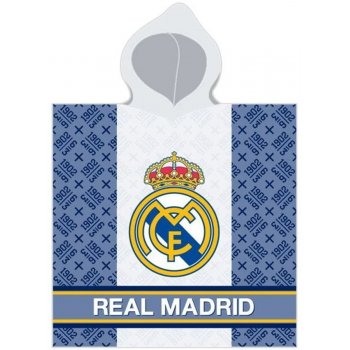 Dětské pončo - osuška s kapucí FC Real Madrid - 1902