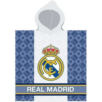 Dětské pončo - osuška s kapucí FC Real Madrid - 1902