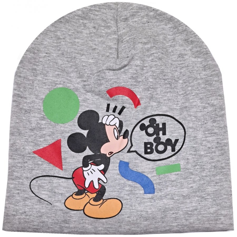 Setino · Dětská / chlapecká jarní / podzimní čepice Disney - motiv Mickey Mouse - Oh Boy 54