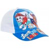Chlapecká kšiltovka Tlapková patrola - Paw Patrol - motiv Laugh out loud. Tato kšiltovka je vyrobena z čistě bavlněného plátna, materiál potisku je polyester. Přední panel čepice zdobí obrázek hasiče Marshalla a policisty Chase, na kšiltu je pak opravář Rubble, kteří se smějí s otevřenou pusou tak, jak název motivu napovídá, protože Laugh out loud v překladu znamená Smát se nahlas. Zbývající část čepice je bílá, nebo žlutá - viz výběr barvy a velikosti. Ze zadní strany je nastavovací pásek se suchým zipem.
TIP • Pokud si i Vaše dítě oblíbilo "tlapky", prohlédněte si naši nabídku doplňků do dětských pokojíčků, doplňků oblečení a školních potřeb s motivem Tlapková patrola - Paw Patrol.