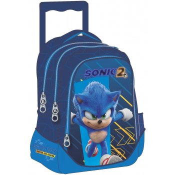 Chlapecký batoh na kolečkách Ježek Sonic