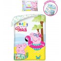 Bavlněné ložní povlečení Prasátko Peppa - Ready for The Beach