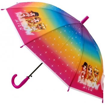 Dívčí vystřelovací deštník Rainbow High