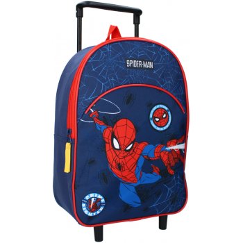 Dětský cestovní kufr na kolečkách Spiderman