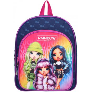 Dívčí batoh s přední kapsou Rainbow High