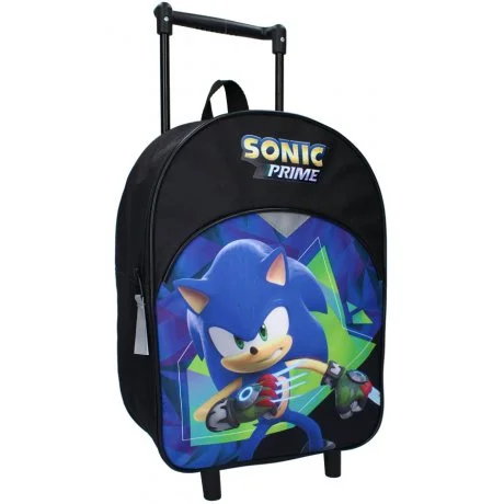 Dětský cestovní kufr na kolečkách Sonic Prime
