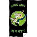 Bavlněná plážová osuška Rick and Morty - Brána do třetí dimenze