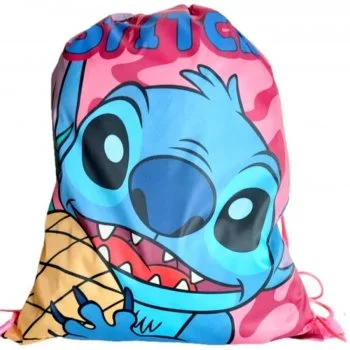 Sáček na přezůvky / vak na záda Lilo a Stitch