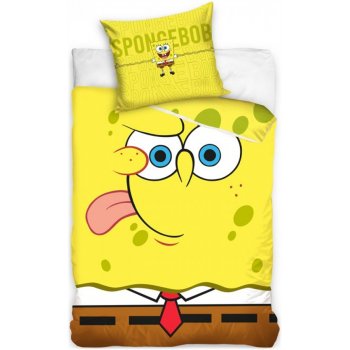 Bavlněné ložní povlečení SpongeBob Emoji