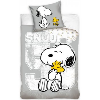 Bavlněné ložní povlečení Snoopy a Woodstock