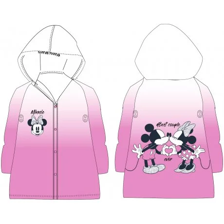 Dívčí pláštěnka Minnie Mouse - Best Couple Ever