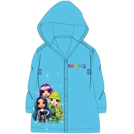 Dívčí pláštěnka Rainbow High