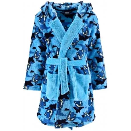 Dětský župan s kapucí Ježek Sonic