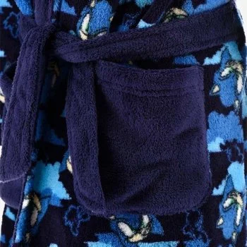 Dětský župan s kapucí Ježek Sonic