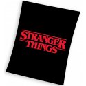 Coral fleece deka Stranger Things Black