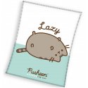 Coral fleece deka Líná kočička Pusheen