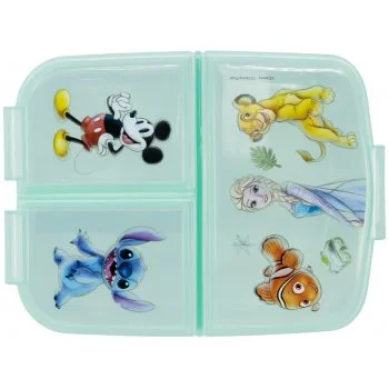 Multibox na svačinu Disney 100 se 3 přihrádkami