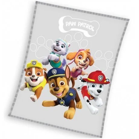 Velká coral fleece deka Tlapková patrola - Přátelé