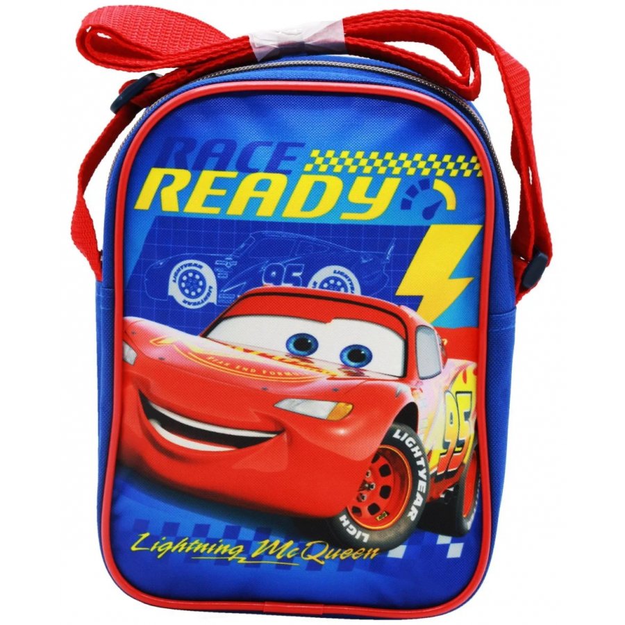 Setino · Dětská taška přes rameno / kabelka / crossbag - Auta - Blesk McQueen