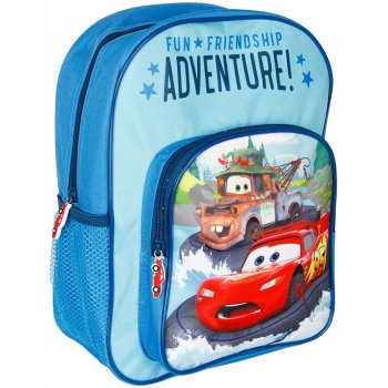 Dětský batoh s přední kapsou Auta - Fun friendship adventure