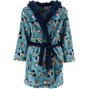 Dětský coral fleece župan s kapucí Disney