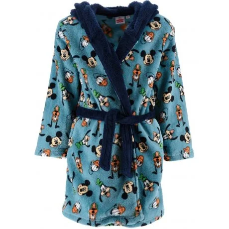 Dětský coral fleece župan s kapucí Disney
