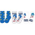 Dětské ponožky Ježek Sonic (3 páry)