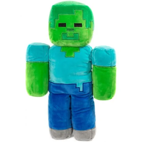Tvarovaný 3D polštář Minecraft - Zombie
