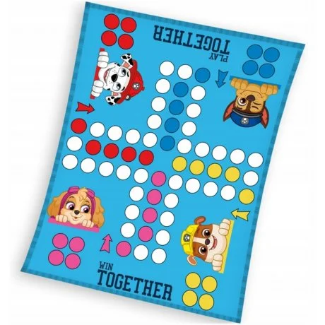 Dětská fleece deka Tlapková patrola - Člověče nezlob se