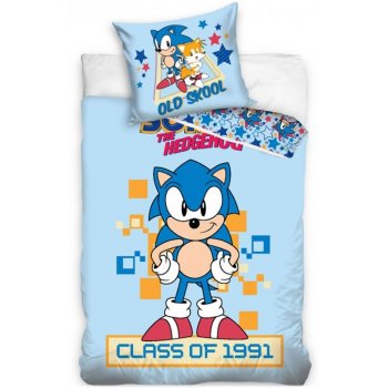 Souprava ložního povlečení Ježek Sonic - Class of 1991
