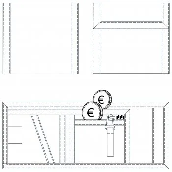 Chlapecká peněženka Tlapková patrola ve velkofilmu - Paw Patrol