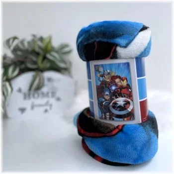 Mikroplyšová deka Avengers Heroes