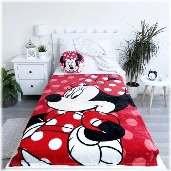 Mikroplyšová deka Minnie Mouse