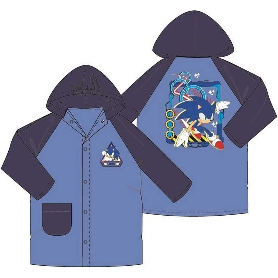 DIFUZED · Dětská pláštěnka Ježek Sonic EU 104 Tmavě modrá